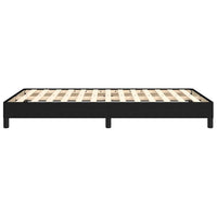 Giroletto senza Materasso-Struttura Letto Nero 120x200 cm Tessuto 635682