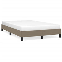 Giroletto senza Materasso-Struttura Letto Tortora 120x200 cm Tessuto 555686