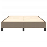 Giroletto senza Materasso-Struttura Letto Tortora 120x200 cm Tessuto 555686