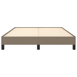 Giroletto senza Materasso-Struttura Letto Tortora 140x200 cm in Tessuto 386094