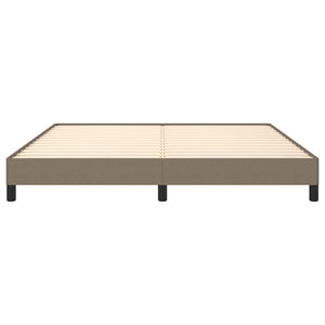 Giroletto senza Materasso-Struttura Letto Tortora 160x200 cm in Tessuto 392618
