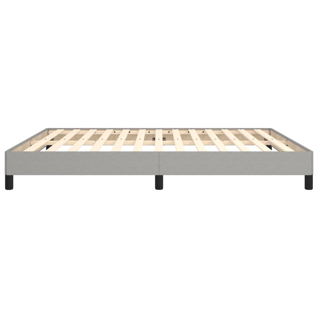 Giroletto senza Materasso Grigio Chiaro 180x200 cm Tessuto 346736