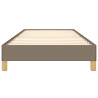 Giroletto senza Materasso-Struttura Letto Tortora 80x200 cm Tessuto 992012