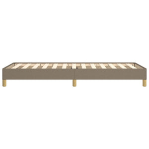 Giroletto senza Materasso Tortora 90x190 cm Tessuto 346782