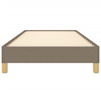 Giroletto senza Materasso-Struttura Letto Tortora 90x200 cm Tessuto 151704