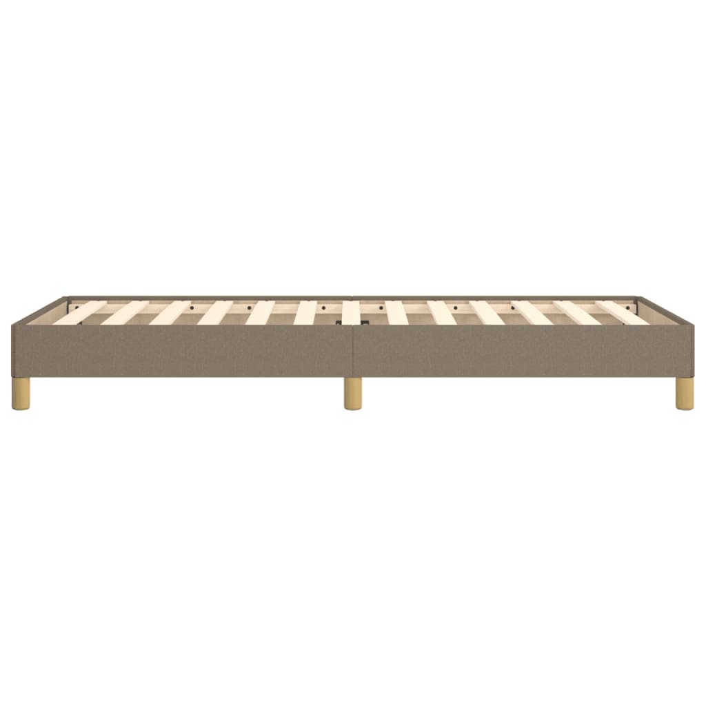 Giroletto senza Materasso-Struttura Letto Tortora 90x200 cm Tessuto 151704