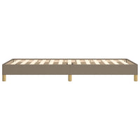 Giroletto senza Materasso-Struttura Letto Tortora 90x200 cm Tessuto 151704