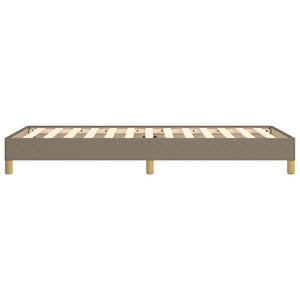 Giroletto senza Materasso-Struttura Letto Tortora 90x200 cm Tessuto 151704