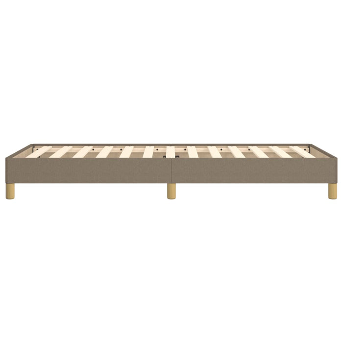 Giroletto senza Materasso-Struttura Letto Tortora 90x200 cm Tessuto 151704