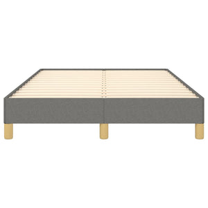 Giroletto senza Materasso Grigio Scuro 120x200 cm Tessuto 346803