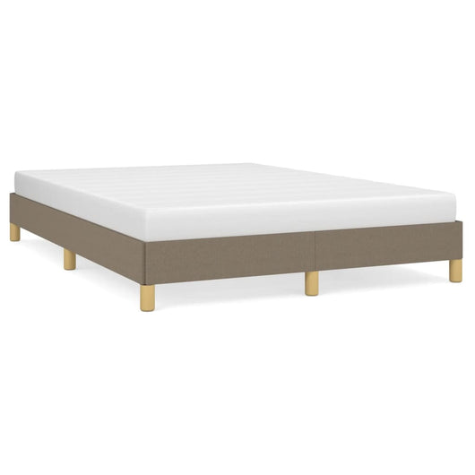 Giroletto senza Materasso-Struttura Letto Tortora 140x190 cm in Tessuto 459302
