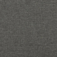 Giroletto senza Materasso Grigio Scuro 140x200 cm Tessuto 346819
