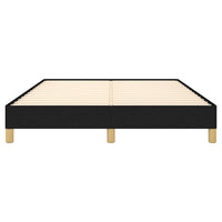 Giroletto senza Materasso Nero 140x200 cm in Tessuto 346820