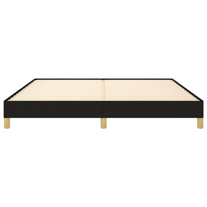 Giroletto senza Materasso-Struttura Letto Nero 180x200 cm in Tessuto 867126