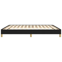 Giroletto senza Materasso-Struttura Letto Nero 180x200 cm in Tessuto 867126