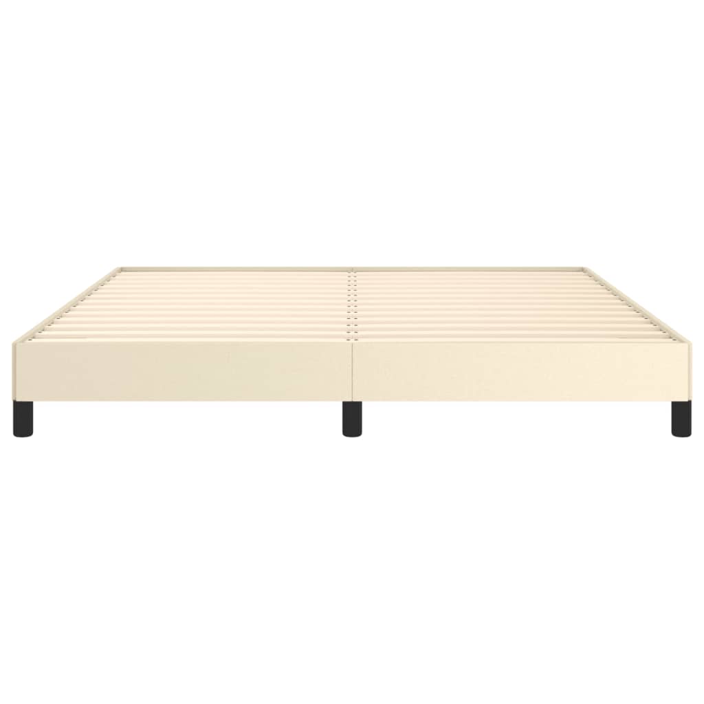 Giroletto-Struttura Letto Crema 180x200 cm in Similpelle