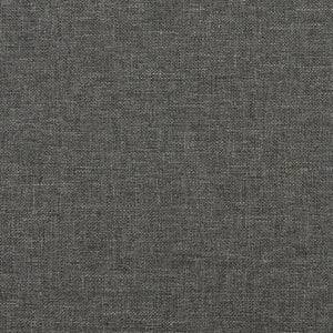 Giroletto senza Materasso Grigio Scuro 90x200 cm Tessuto 347035