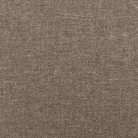 Giroletto senza Materasso-Struttura Letto Tortora 90x200 cm Tessuto 985794