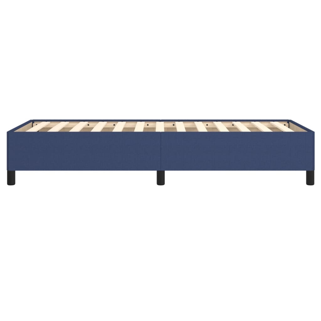 Giroletto senza Materasso-Struttura Letto Blu 90x200 cm in Tessuto 842481