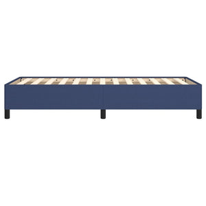 Giroletto senza Materasso-Struttura Letto Blu 90x200 cm in Tessuto 842481