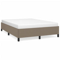 Giroletto senza Materasso-Struttura Letto Tortora 140x200 cm in Tessuto 747936