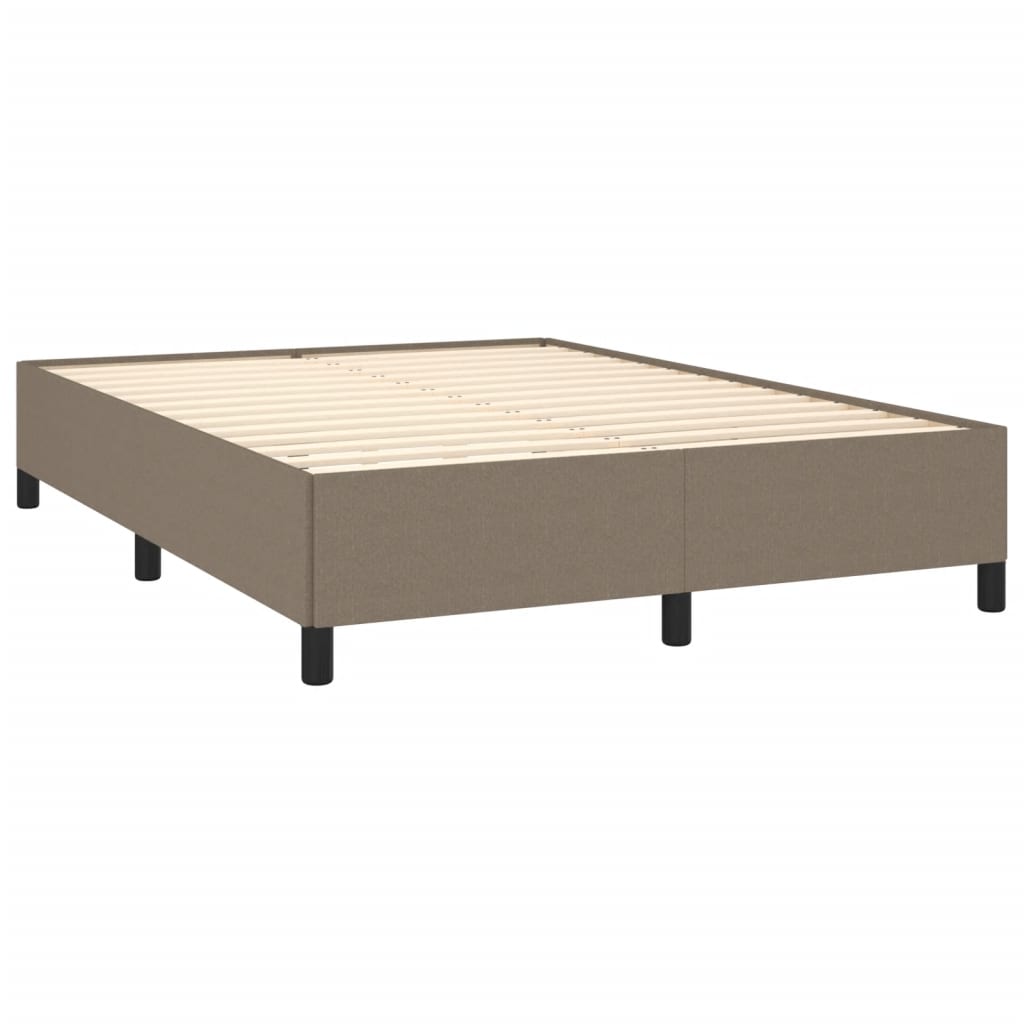 Giroletto senza Materasso-Struttura Letto Tortora 140x200 cm in Tessuto 747936