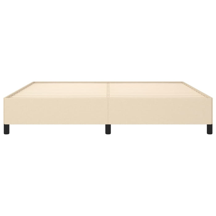 Giroletto senza Materasso Crema 200x200 cm in Tessuto 347095