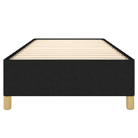 Giroletto senza Materasso-Struttura Letto Nero 90x200 cm in Tessuto 981584