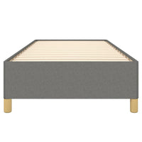 Giroletto senza Materasso Grigio Scuro 100x200 cm Tessuto 347142