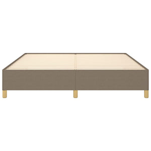 Giroletto senza Materasso-Struttura Letto Tortora 160x200 cm in Tessuto 538845