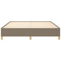 Giroletto senza Materasso-Struttura Letto Tortora 180x200 cm in Tessuto 510142