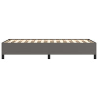 Giroletto-Struttura Letto Grigio 90x200 cm in Similpelle 625739