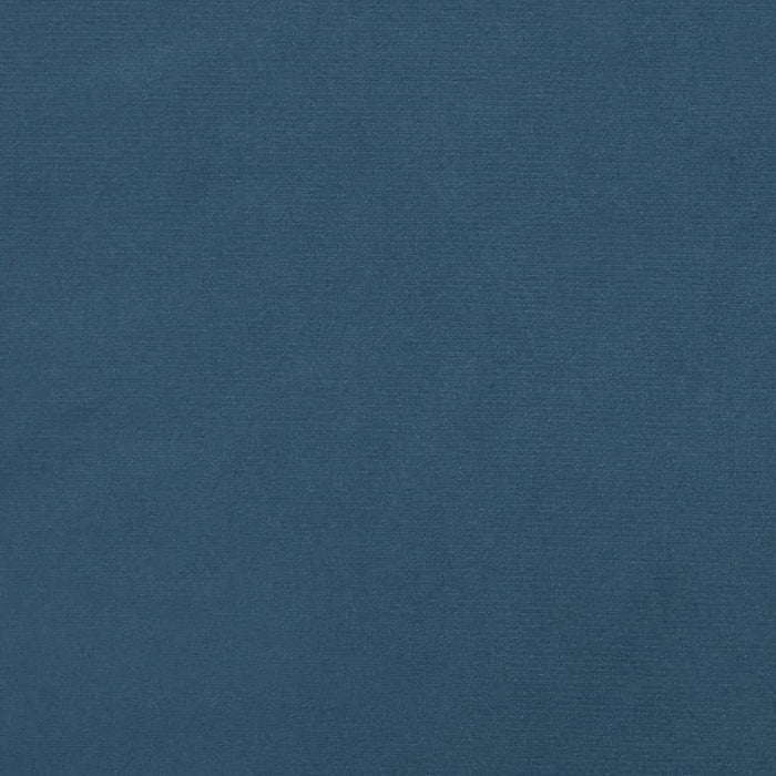 Giroletto senza Materasso Blu Scuro 90x190 cm in Velluto 347298