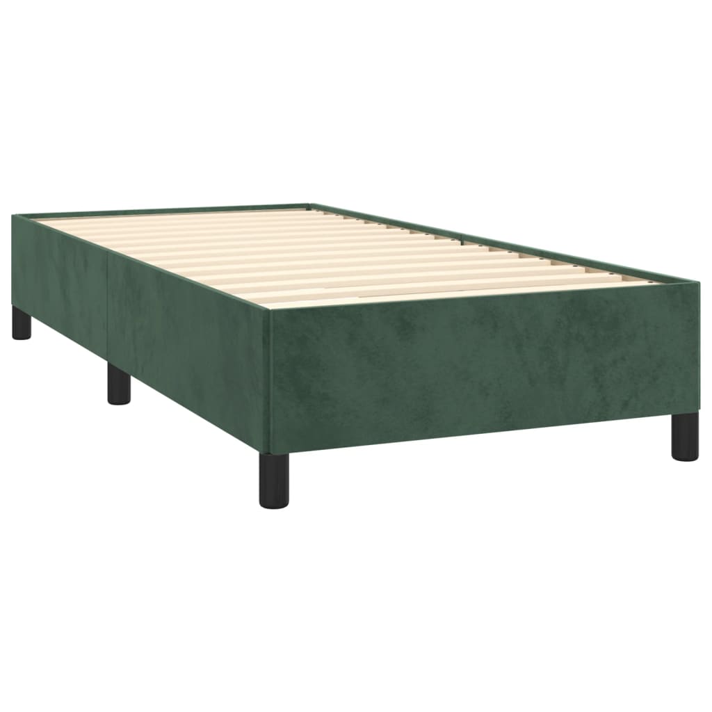 Giroletto Verde Scuro 90x200 cm in Velluto cod mxl 65442