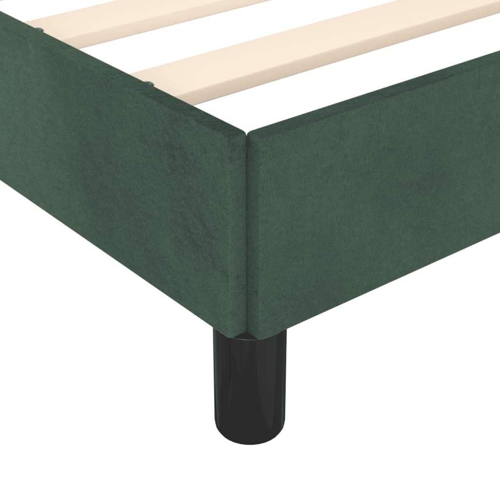 Giroletto Verde Scuro 90x200 cm in Velluto cod mxl 65442