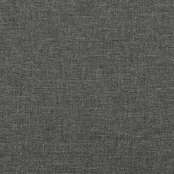 Giroletto senza Materasso Grigio Scuro 80x200 cm Tessuto 347368