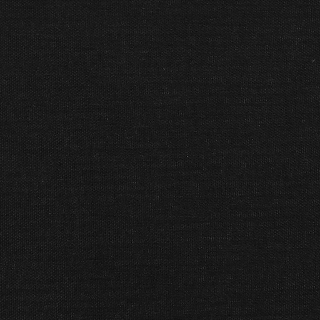 Giroletto con Testiera senza Materasso Nero 80x200 cm Tessuto 347369