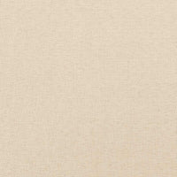 Giroletto con Testiera senza Materasso Crema 80x200 cm Tessuto 347372