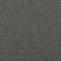 Giroletto con Testiera Grigio Scuro 90x190 cm in Tessuto cod mxl 64239
