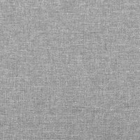 Giroletto senza Materasso Grigio Chiaro 90x200 cm Tessuto 347383