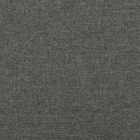 Giroletto senza Materasso Grigio Scuro 90x200 cm Tessuto 347384