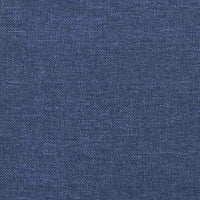 Giroletto con Testiera senza Materasso Blu 120x200 cm Tessuto 347405