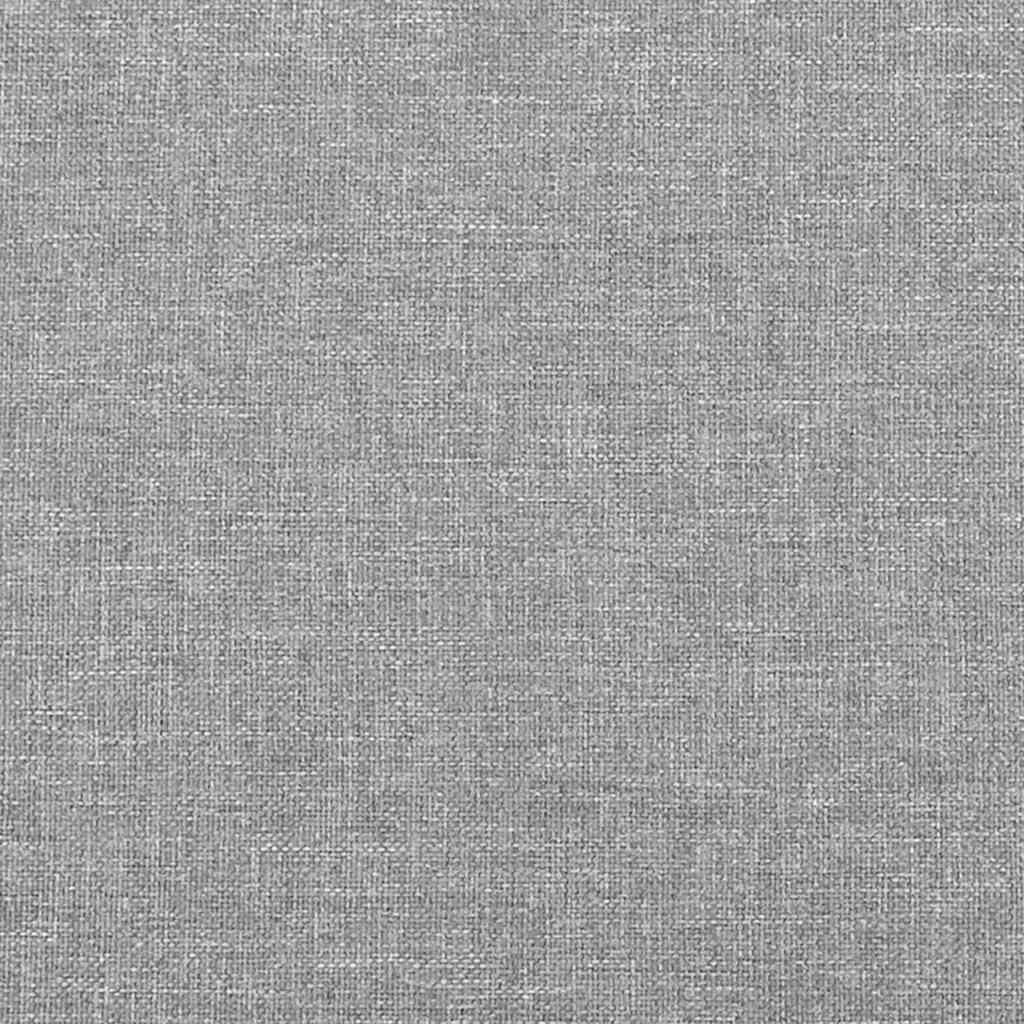 Giroletto senza Materasso Grigio Chiaro 140x190 cm Tessuto 347407