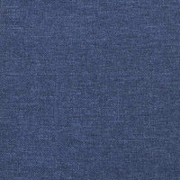 Giroletto con Testiera senza Materasso Blu 180x200 cm Tessuto 347437