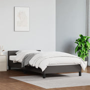 Giroletto con Testiera Crema 90x200 cm in Similpelle cod mxl 62541