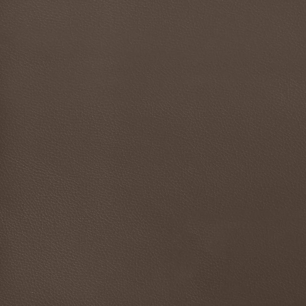 Giroletto con Testiera senza Materasso Marrone 100x200 cm 347486