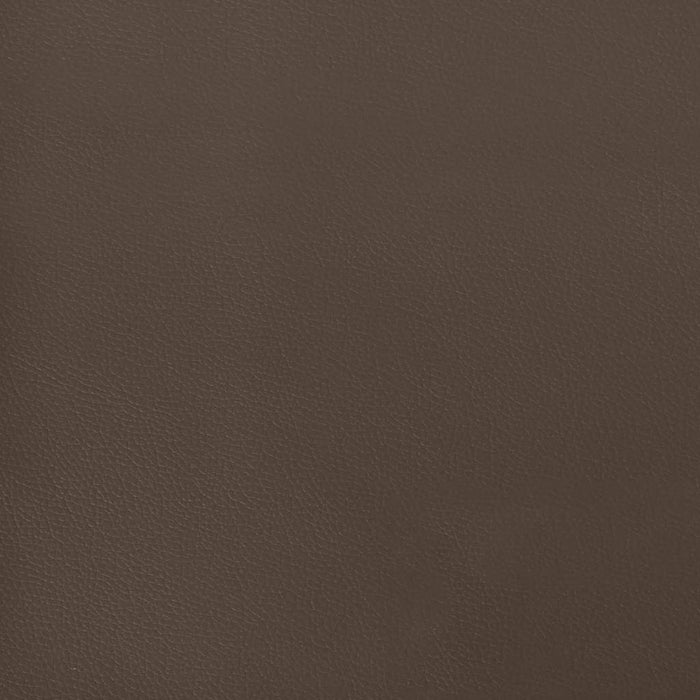 Giroletto con Testiera senza Materasso Marrone 100x200 cm 347486