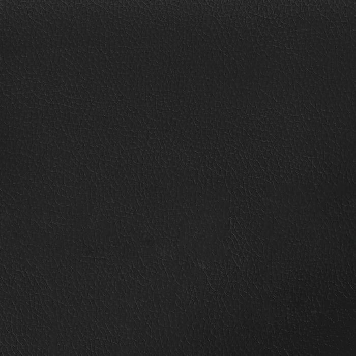 Giroletto con Testiera senza Materasso Nero 120x200 cm 347489