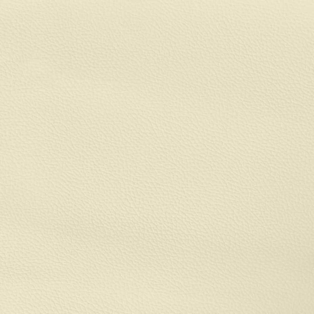 Giroletto con Testiera Crema 140x200 cm in Similpelle cod mxl 61007