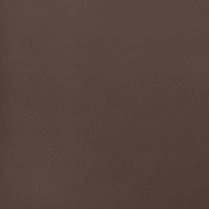 Giroletto con Testiera senza Materasso Marrone 200x200 cm 347522